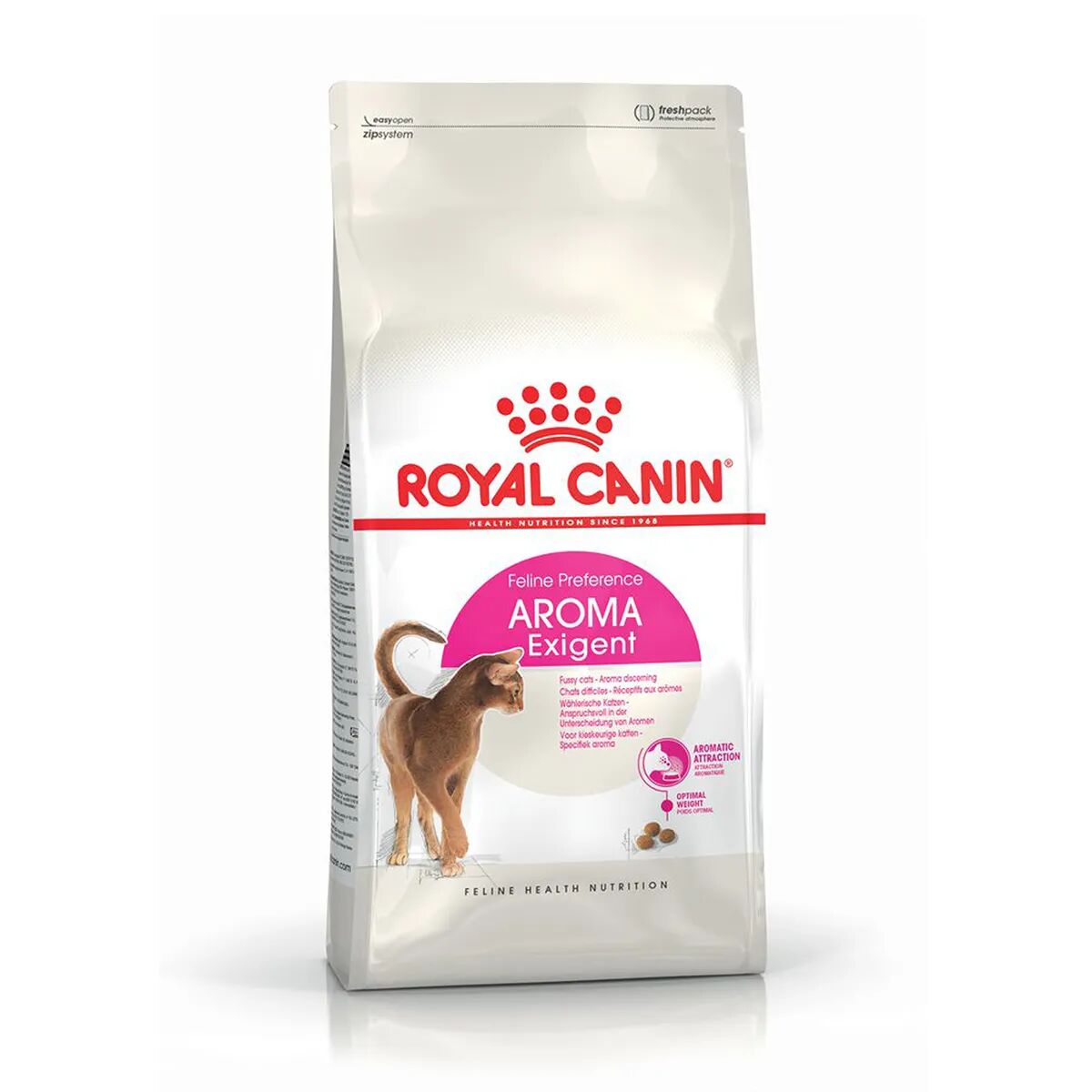 ROYAL CANIN Cat Exigent Aromatic Alimento completo per gatti adulti molto esigenti di oltre 1 anno di età 2KG