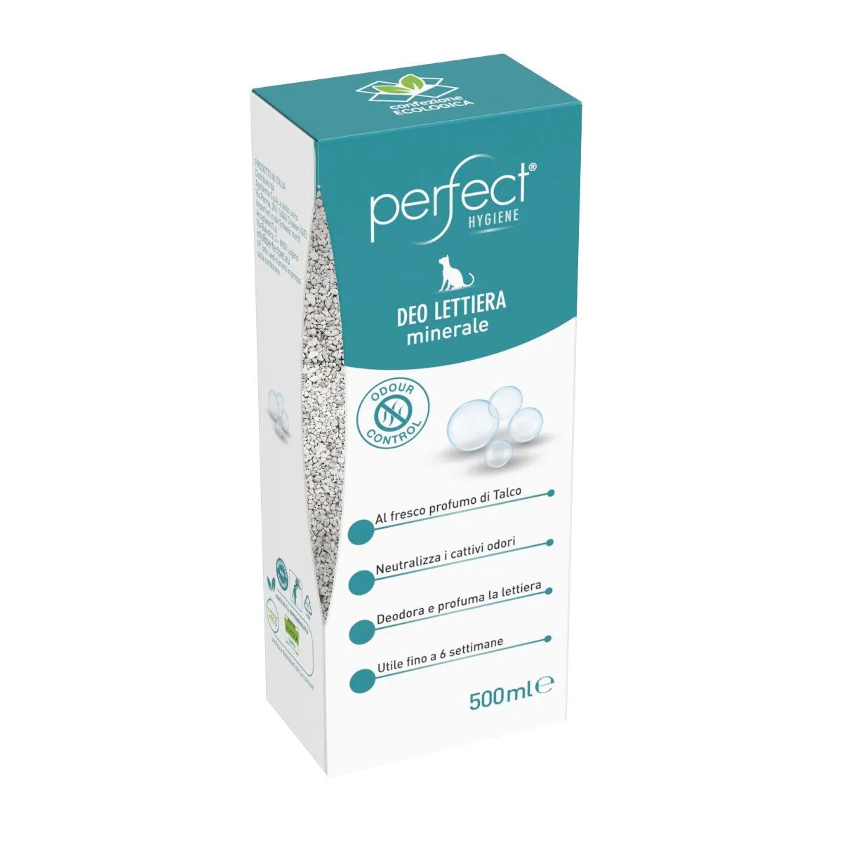 PERFECT Hygiene Deodorante per Lettiere al Talco 500ML