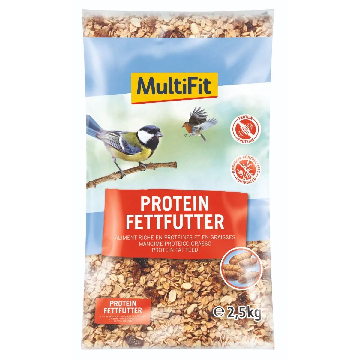 MULTIFIT Alimento Uccelli Energy Mix Protein 2.5KG
