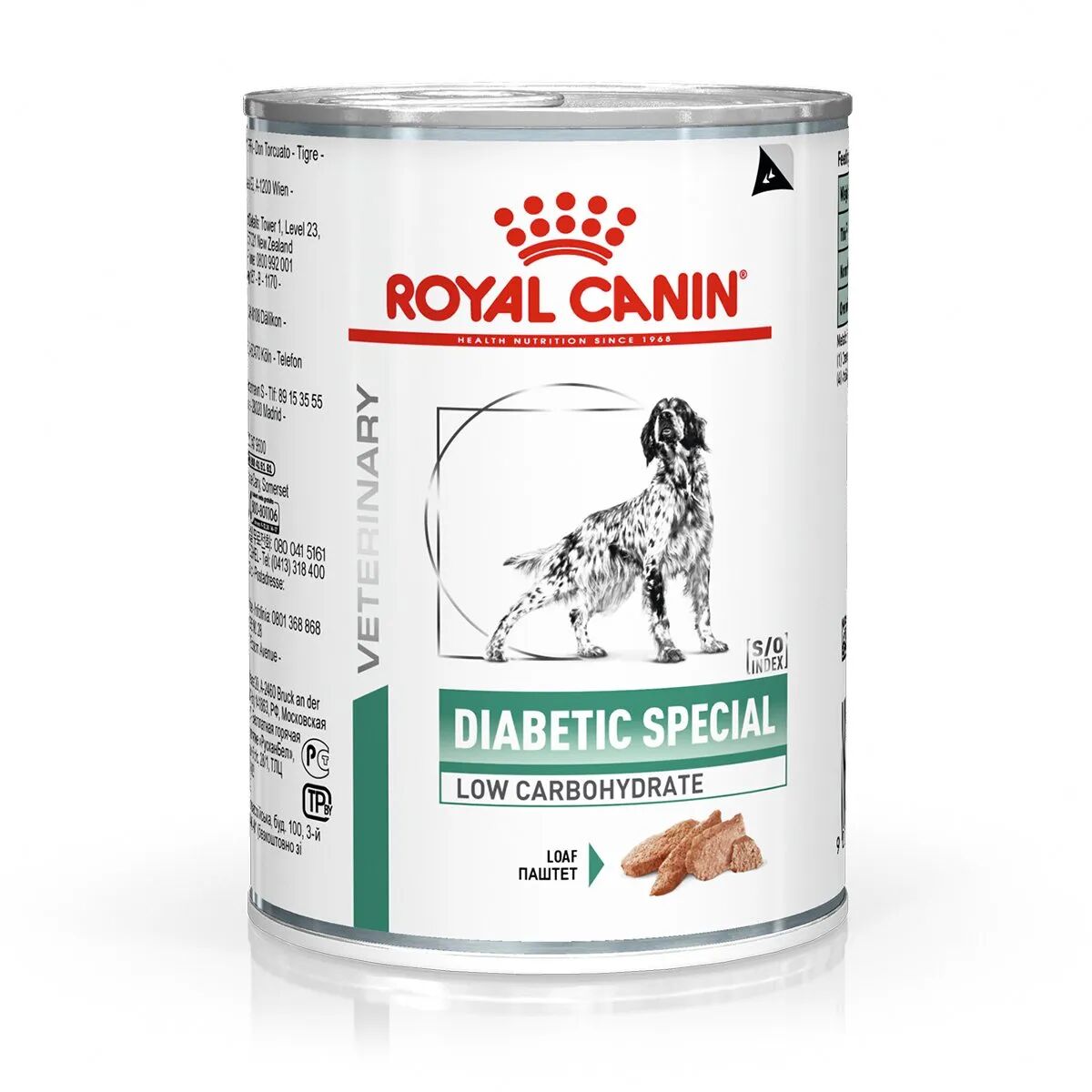 ROYAL CANIN V-Diet Diabetic Umido Cane 410G