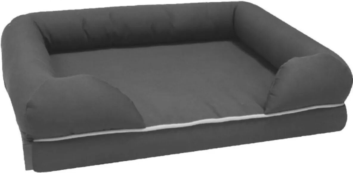 CROCI Cuscino Cani Ortopedico Memory Foam Grigio L