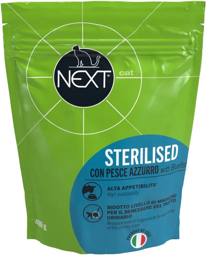 NEXT Cat Adult Sterilized Pesce Azzurro 400G