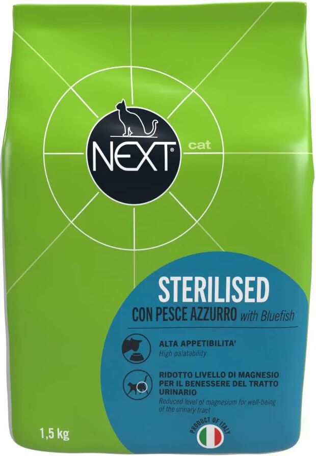 NEXT Cat Adult Sterilized Pesce Azzurro 1.5KG