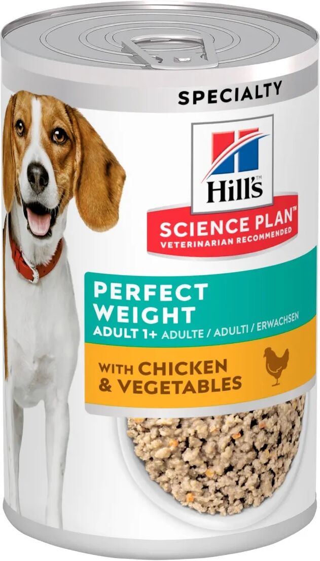 HILLS Hill's Science Plan Perfect Weight Dog Lattina 363G POLLO E VERDURE