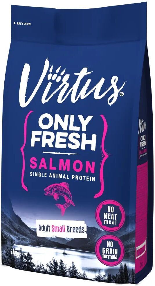 VIRTUS Dog Only Fresh Adult Small Breeds al Salmone 2KG