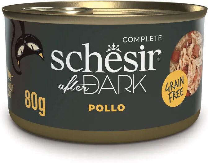 SCHESIR After Dark Cat Lattina Multipack 12x80G POLLO