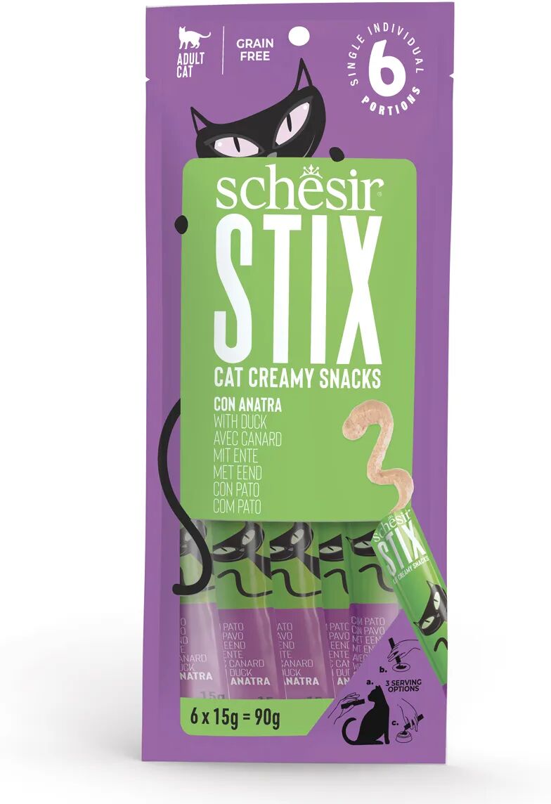 SCHESIR Snack Cat Creamy 6X15G ANATRA