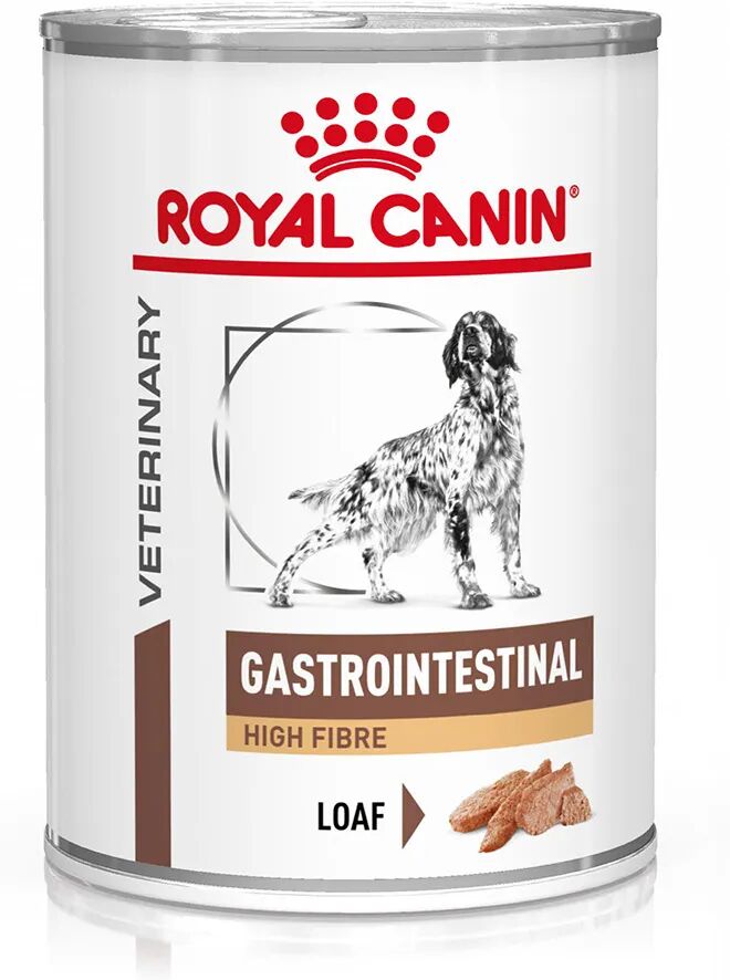 ROYAL CANIN V-Diet Gastrointestinal Higt Fiber Alimento dietetico completo per cani adulti 410G