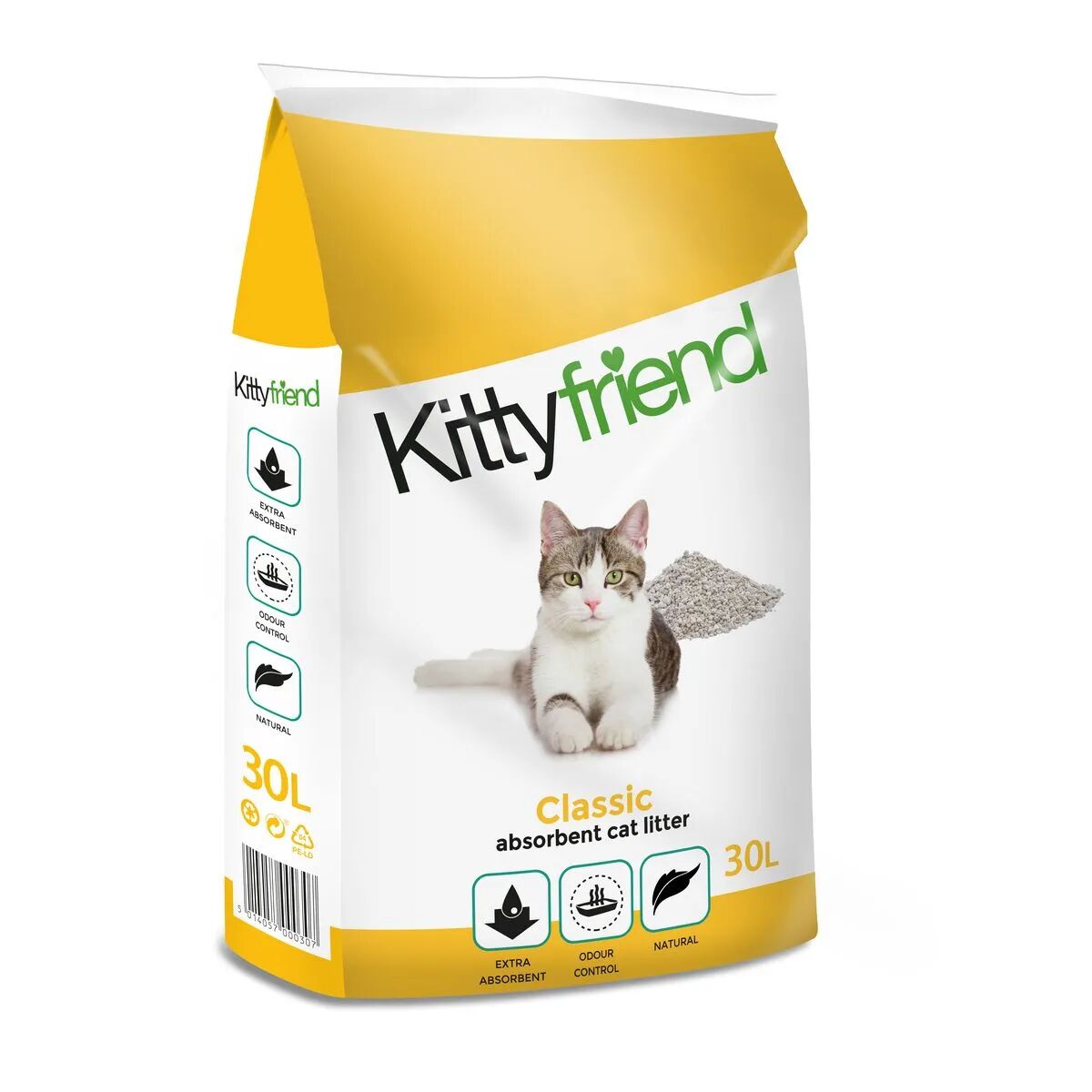 KITTY FRIEND Kittyfriend Lettiera per Gatto Classic 30L