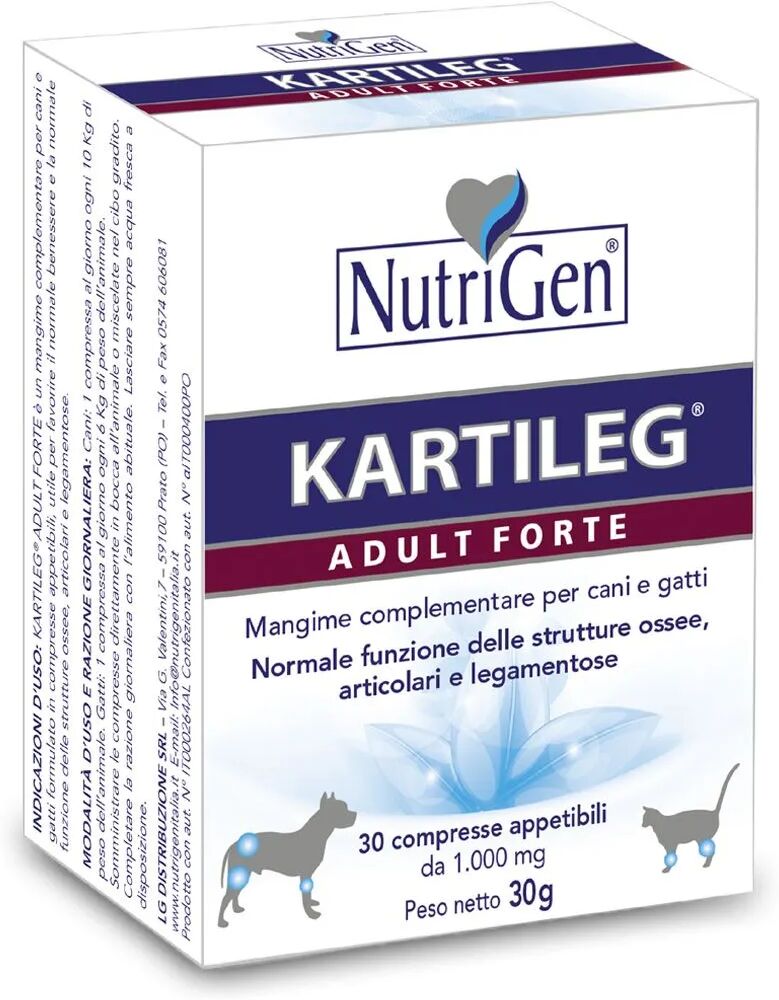 NUTRIGEN Kartileg Compresse Adult 30CP