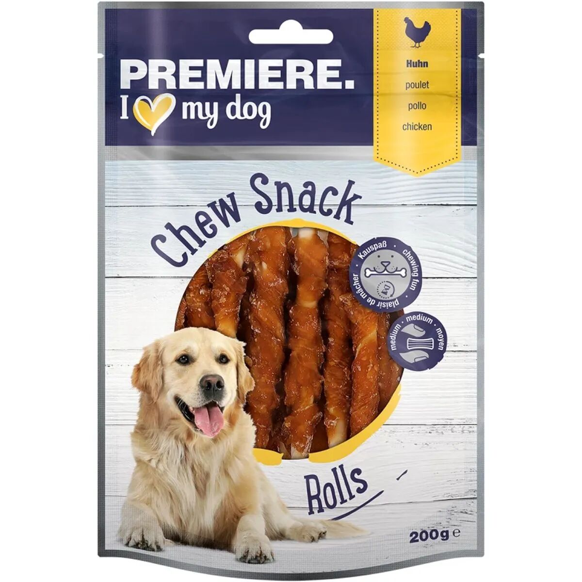 PREMIERE Snack Cane Chew It 200G POLLO