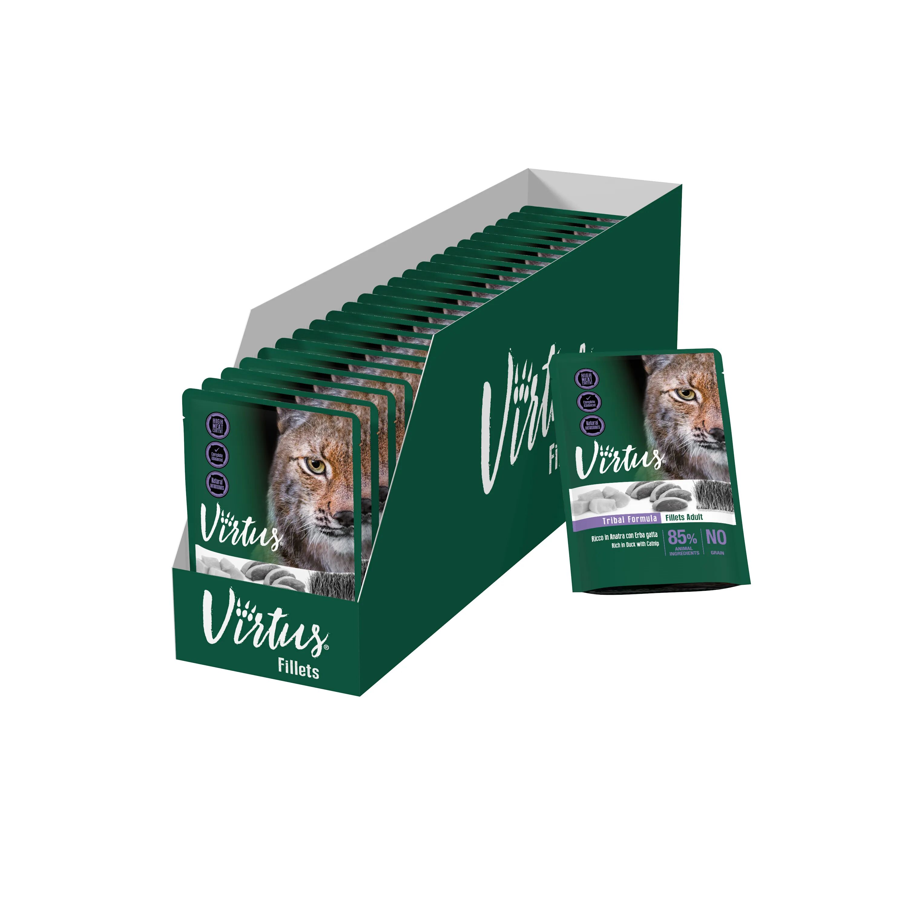 VIRTUS Cat Busta Multipack 24x85G ANATRA