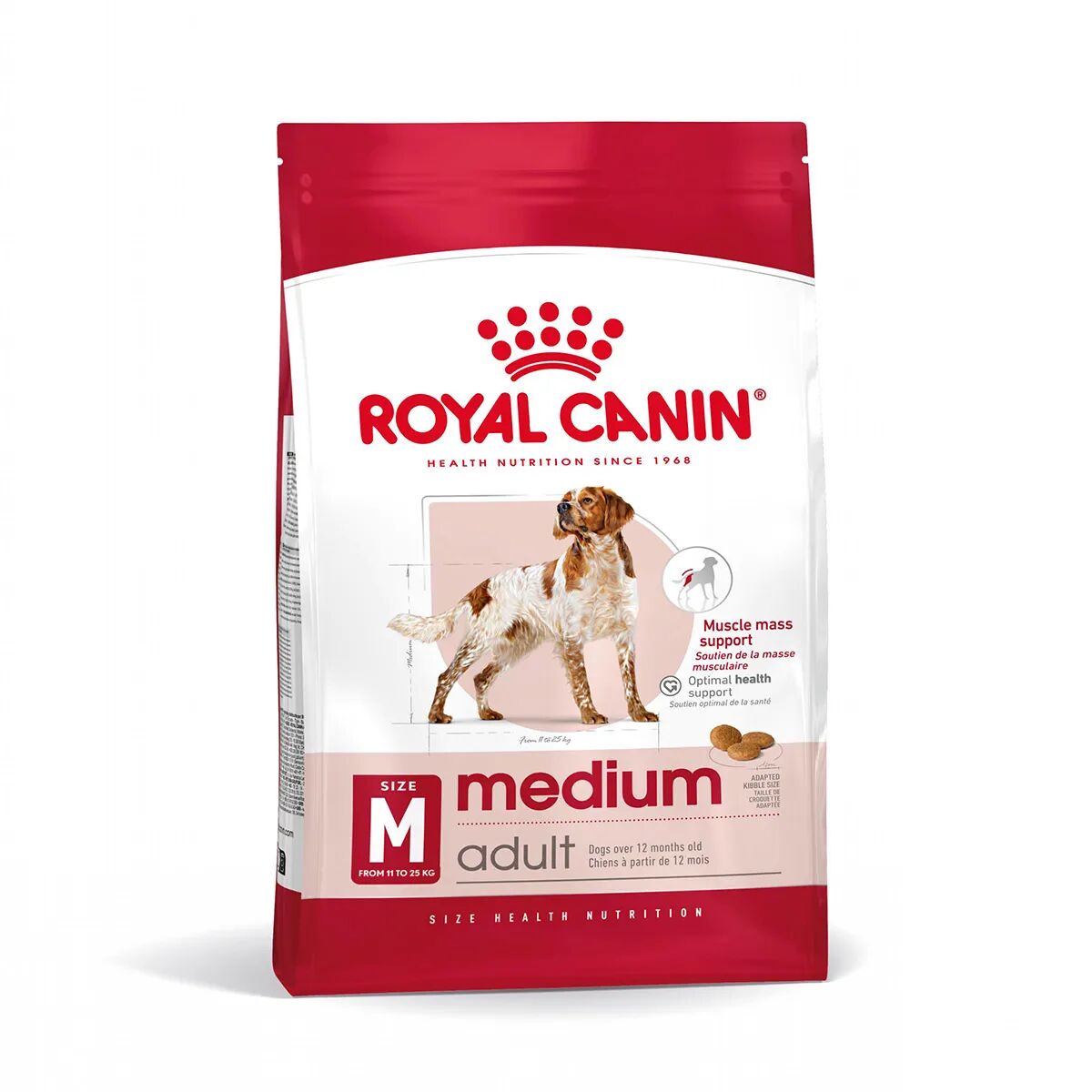 ROYAL CANIN Medium Adult Alimento Completo per Cani Adulti di Taglia Media 4KG