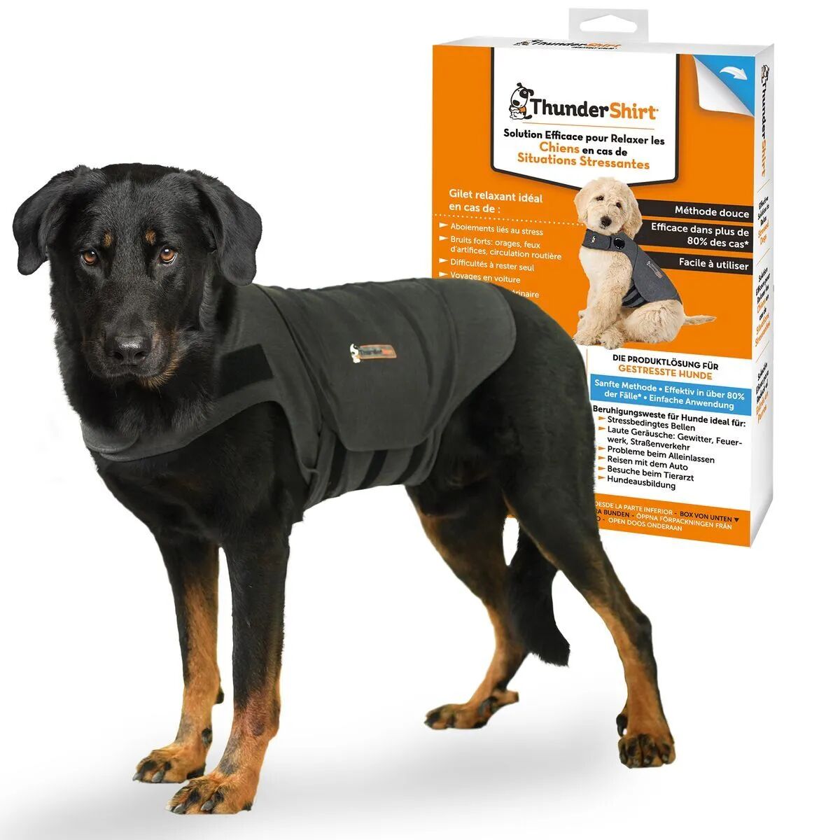 THUNDERSHIRT Dog Gilet Grigio XL