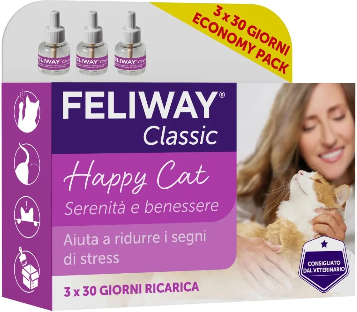 FELIWAY Classic Ricarica 48ML 3 PZ