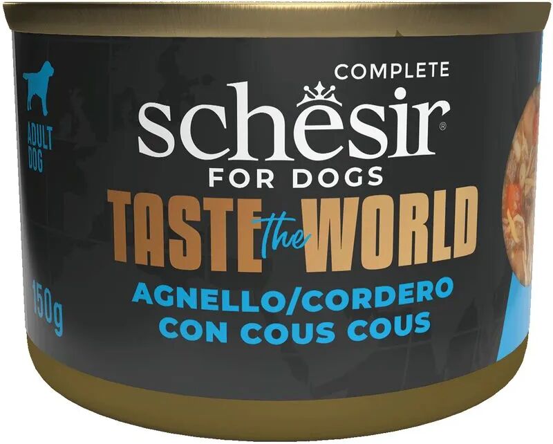 SCHESIR Taste The World Dog Lattina 150G AGNELlO CON COUS COUS