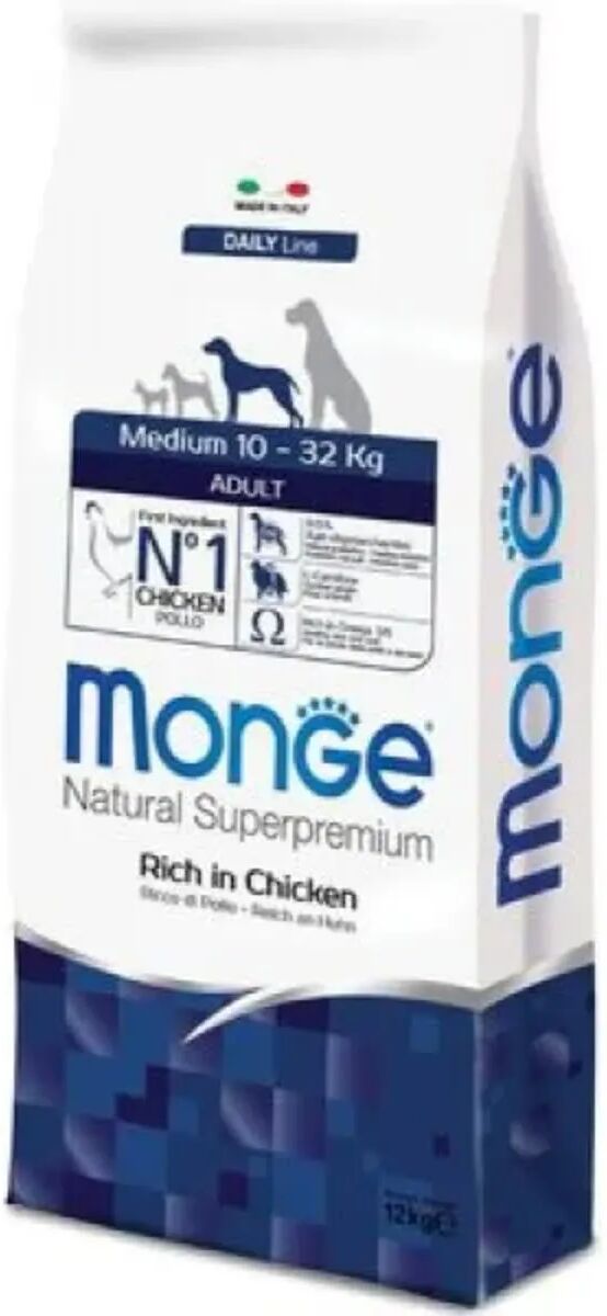 MONGE Natural Superpremium Adult Medium con Pollo 12KG