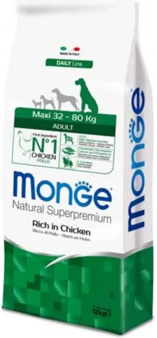 MONGE Natural Superpremium Adult Maxi con Pollo 12KG