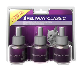 Ceva Feliway Classic 3 Ricariche Da 48 Ml