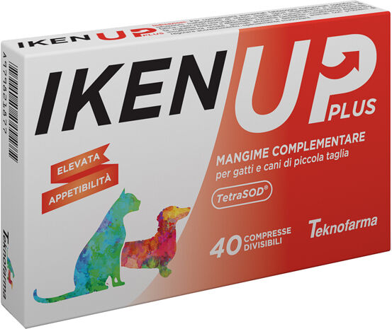 Teknofarma Iken Up Plus Cani Gatti Piccola Taglia Scatola 40 Compresse