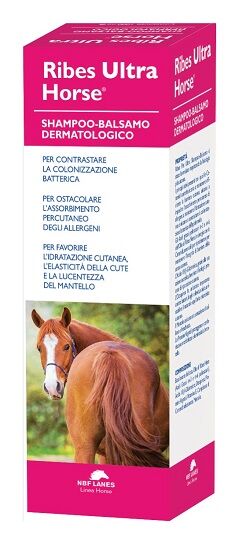 Nbf Lanes Ribes Horse Ultra Shampoo Dermatologico 1 Litro