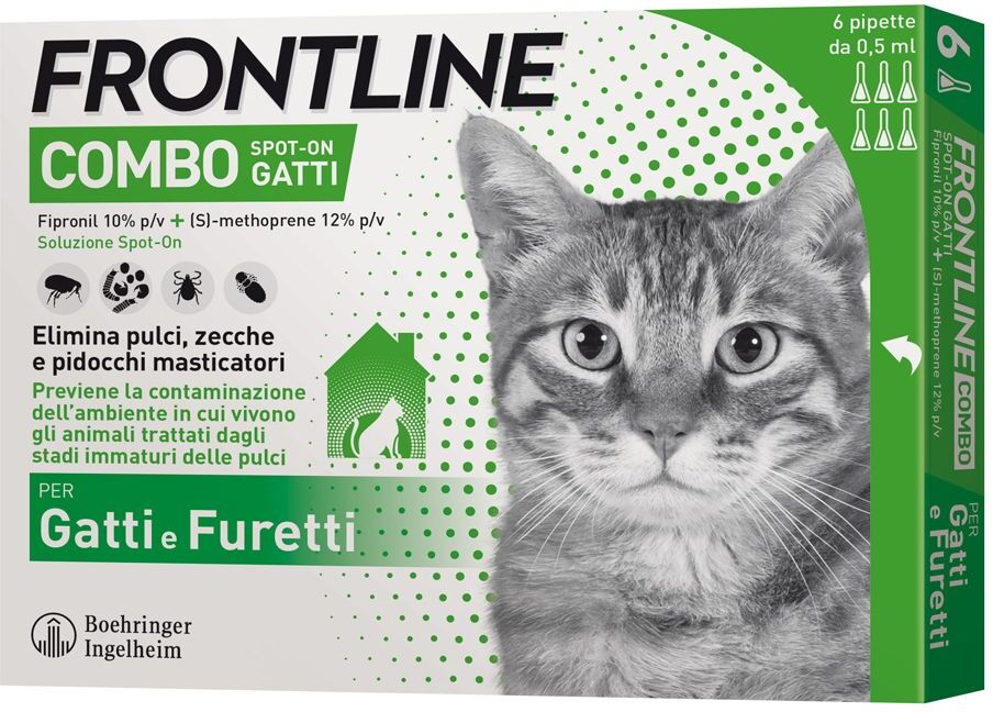 Frontline Combo Per Gatti 6X0,50 Ml