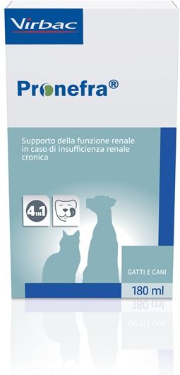 Virbac Pronefra Integratore Renale Per Cani E Gatti 180 ml