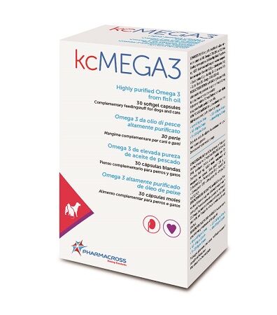Pharmacross Kcmega 3 Integratore Per Cani E Gatti 30 Perle