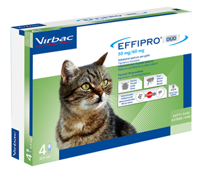 Virbac Effipro Duo Gatto 4X0,50Ml