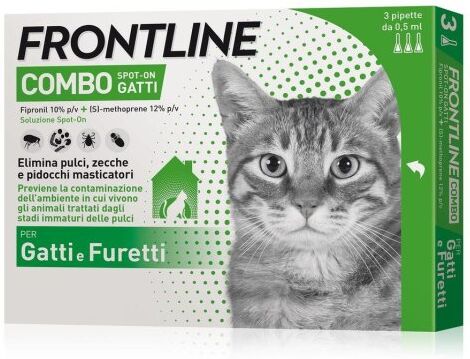 Frontline Combo Per Gatti 3X0,50 Ml