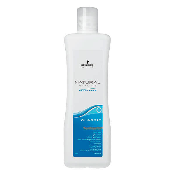 Schwarzkopf Professional Natural Styling Hydrowave Classic 0 - per capelli difficili da arricciare e sani, 1000 ml