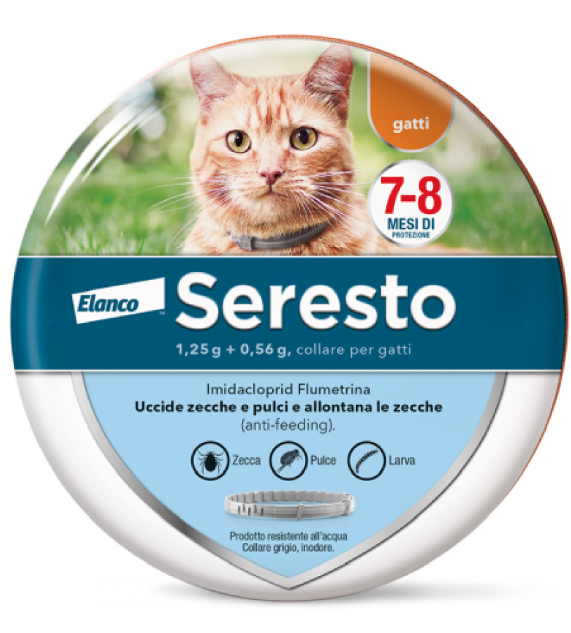 Bayer Seresto Collare Antiparassitario Gatti 38cm