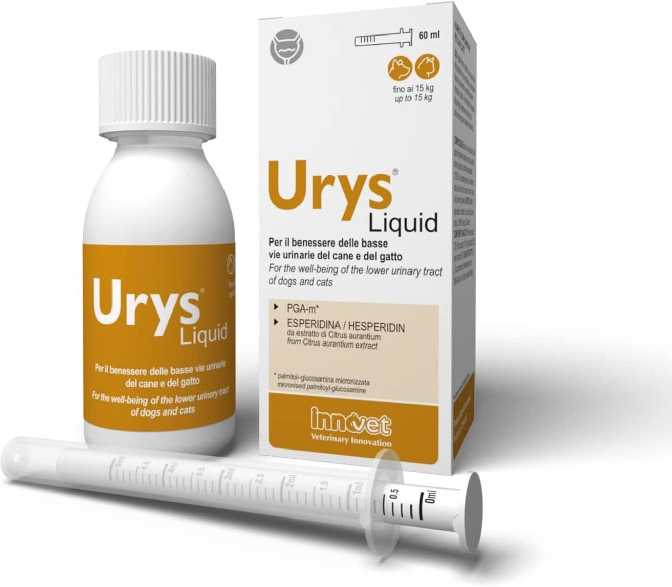 Innovet Urys® Liquid 60 ml Integratore per Cani e Gatti