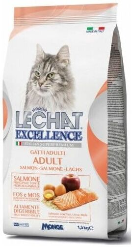 LE CHAT - LeChat Excellence Adult - Salmone - Confezione: 1,5 kg