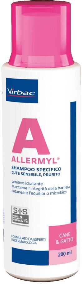 Virbac Srl Allermyl Shampoo 200ml Vet