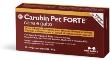 N.b.f. lanes srl Carobin Pet Forte 30cpr