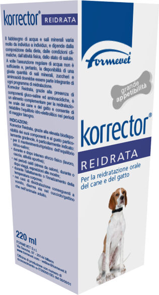 FORMEVET Srl KORRECTOR Reidrata 220ml