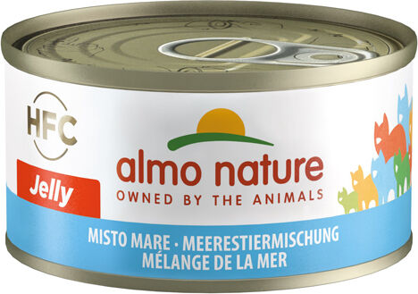 ALMO NATURE SpA ALMO CAT JELLY 70 GRAMMI MISTO MARE