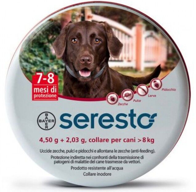 Elanco Italia Spa Seresto*cani 4,50+2,03g Da 8kg