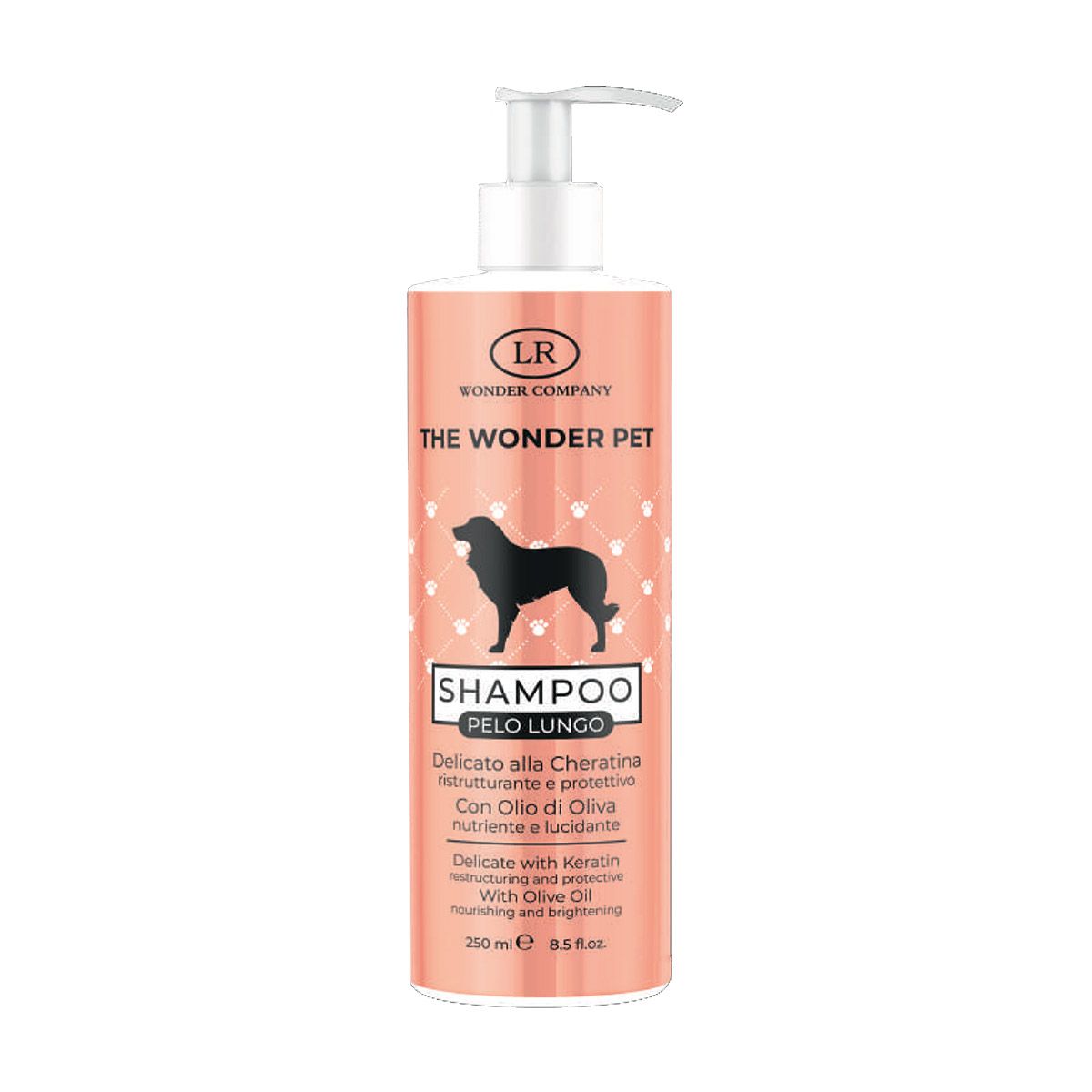 Lr Wonder Company Lr Company Wonder Pet Shampoo Animali Pelo Lungo 250ml