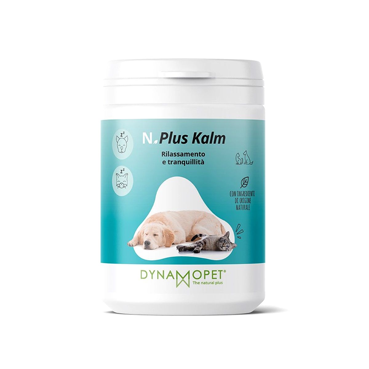 Dynamopet Benesserepet N.plus Kalm Pet Integratore Relax Cani Gatti 100g