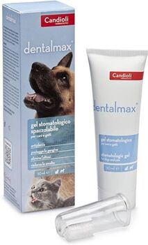 Candioli Dentalmax Gel Stomatologico Spazzolabile Per Cani E Gatti 50ml