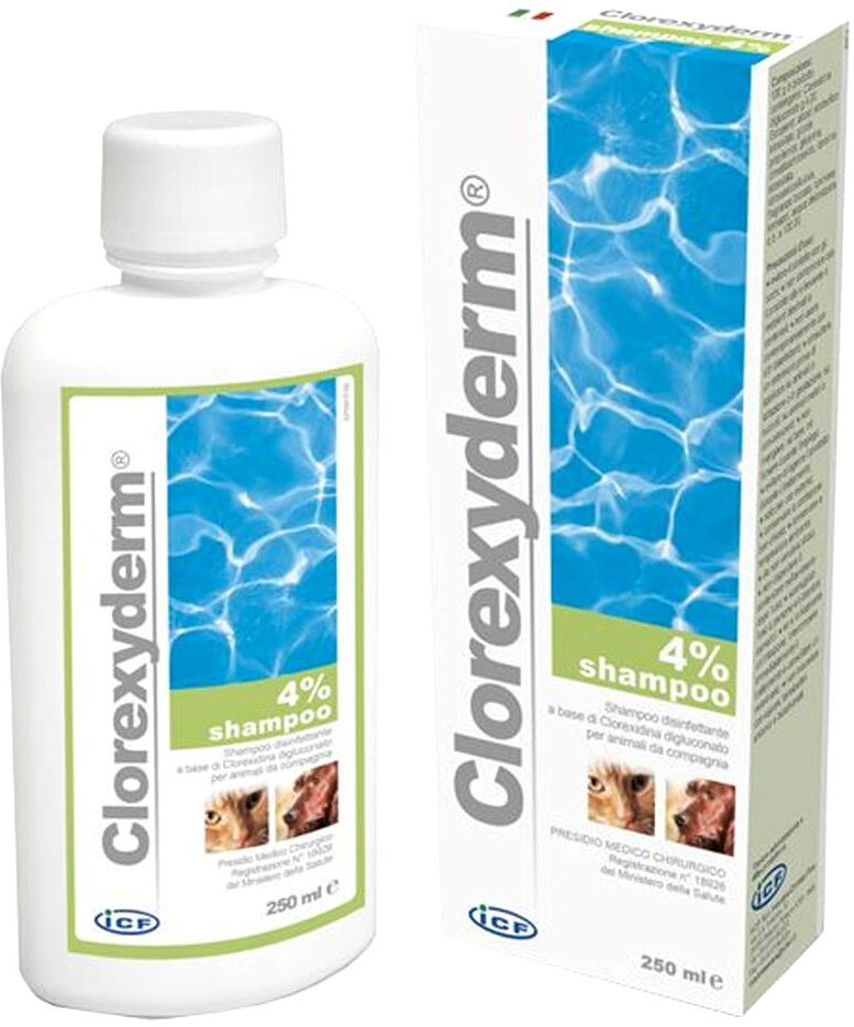 Clorexyderm Shampoo 4% Disinfettante Animali 250ml