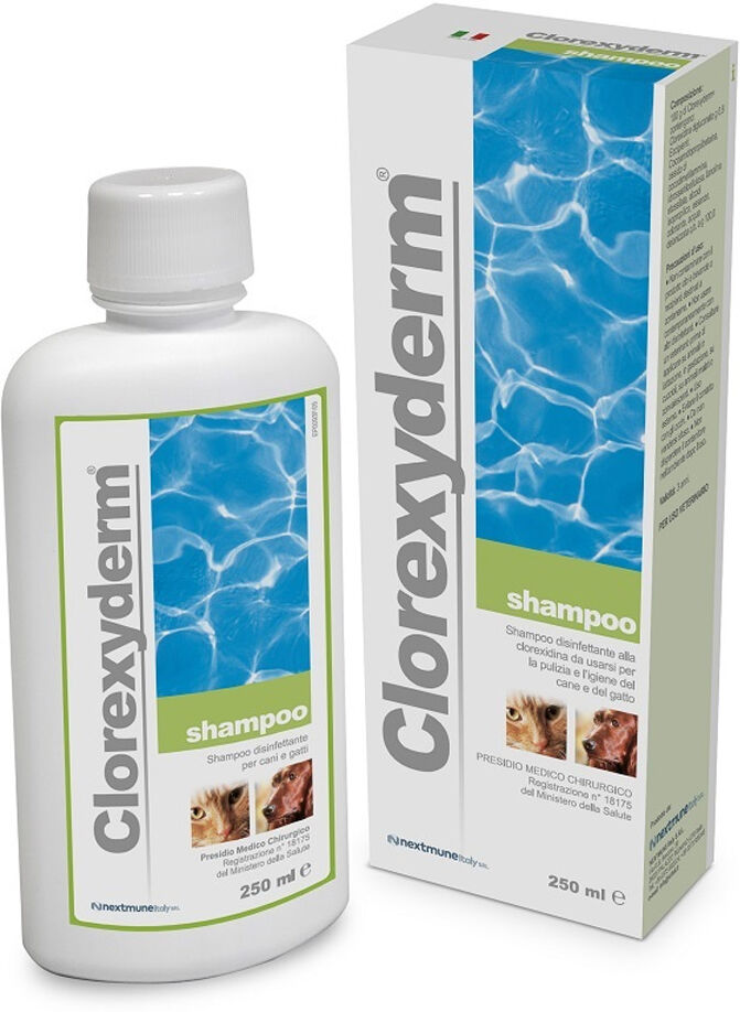 Clorexyderm Shampoo Disinfettante Cani E Gatti 250ml