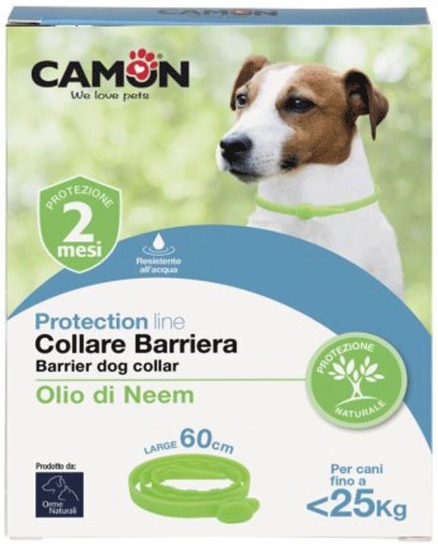 Camon spa Camon Collare Barriera Antiparassitario Cane All'olio Di Neem 60cm