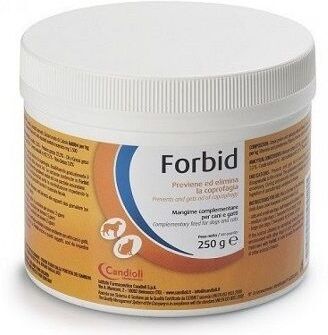 Candioli Ist.profil.e Farm.spa Candioli Forbid Mangime Coprofagia Cani Gatti Polvere 250g