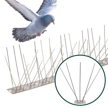 Dissuasore per uccelli ""Bird Spikes"" VOSS.garden, barriera per piccioni,<br>50cm