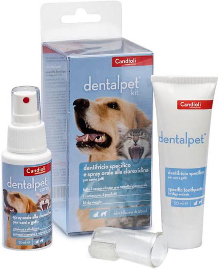 Candioli Ist.Profil.E Farm.Spa Dentalpet Kit 50ml+spry 50ml+dit