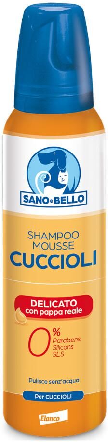 Elanco Italia Spa Sano E Bello Sh Mousse Cuc Pap