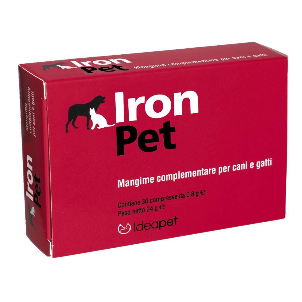 Ellegi Iron Pet 30 Compresse- Integratore Di Ferro Per Cani E Gatti